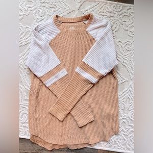 American Eagle thermal knit top